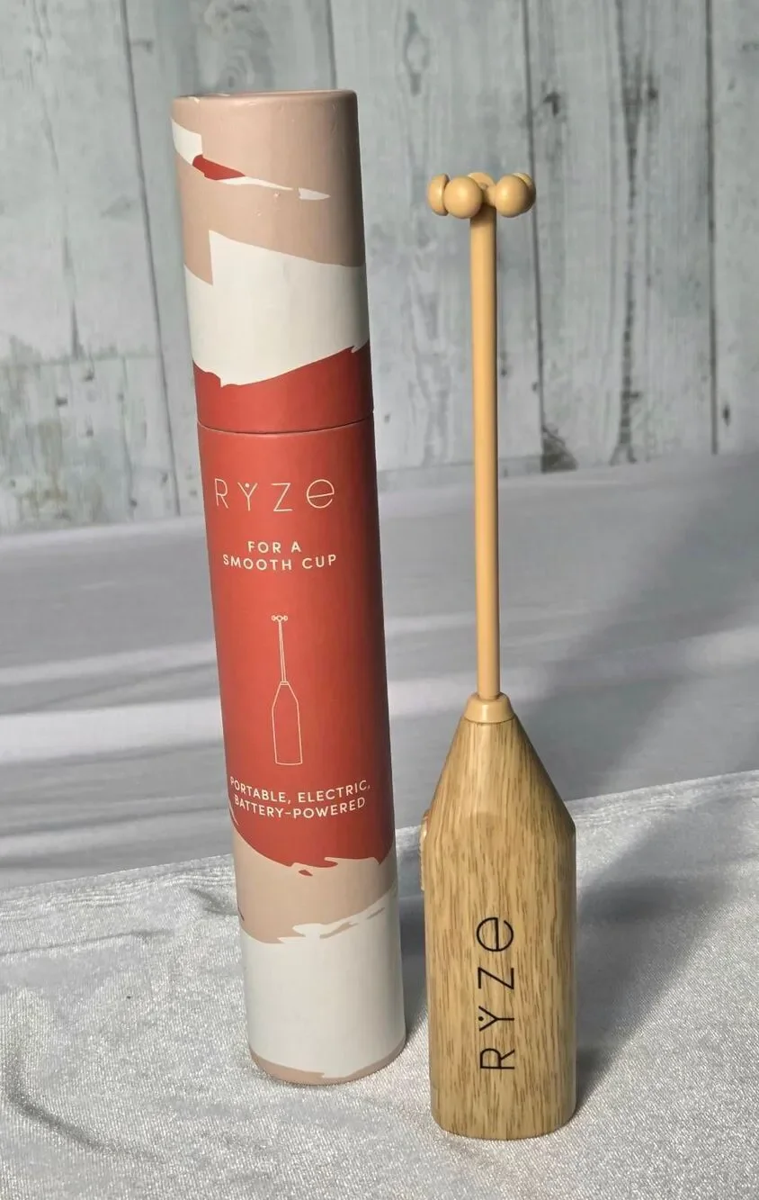 Ryze Mushroom Coffee Frother TESTED WORKING BATTERIES NOT INCLUDED